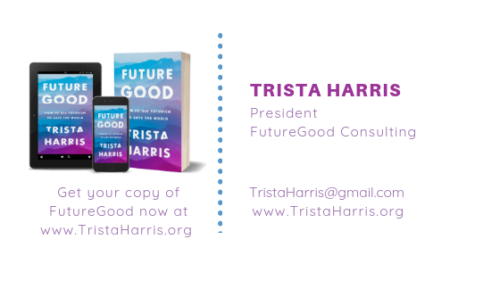 Trista Harris' new book, Future Good.